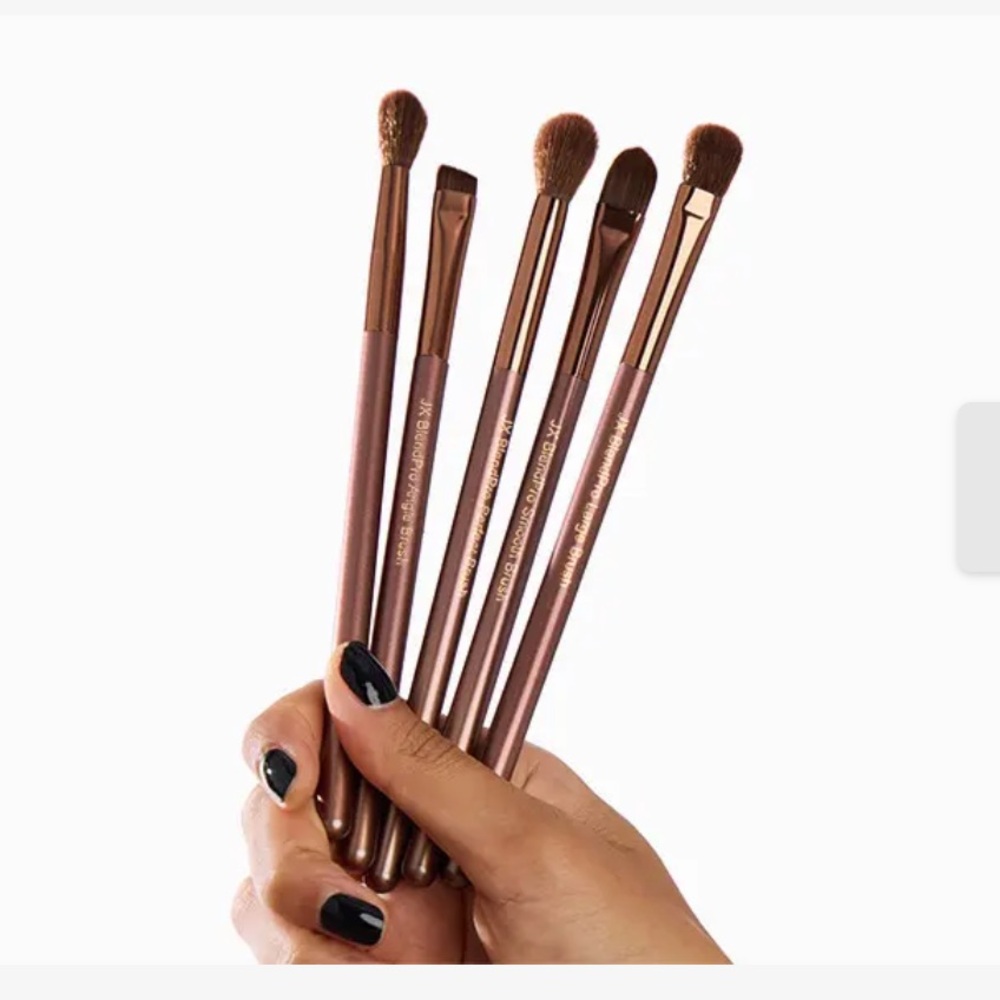 Just Ximena Makeup Brushes 5 Pc. Set NWT